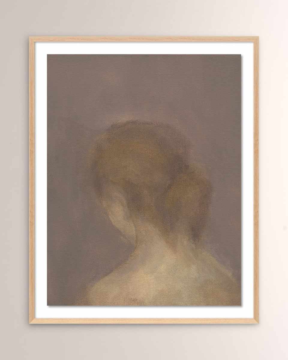 "Figure 6" Framed Giclee by Brittney Schulz